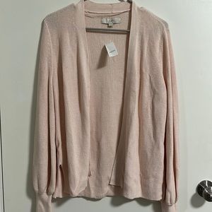 Loft Baby Pink Cardigan